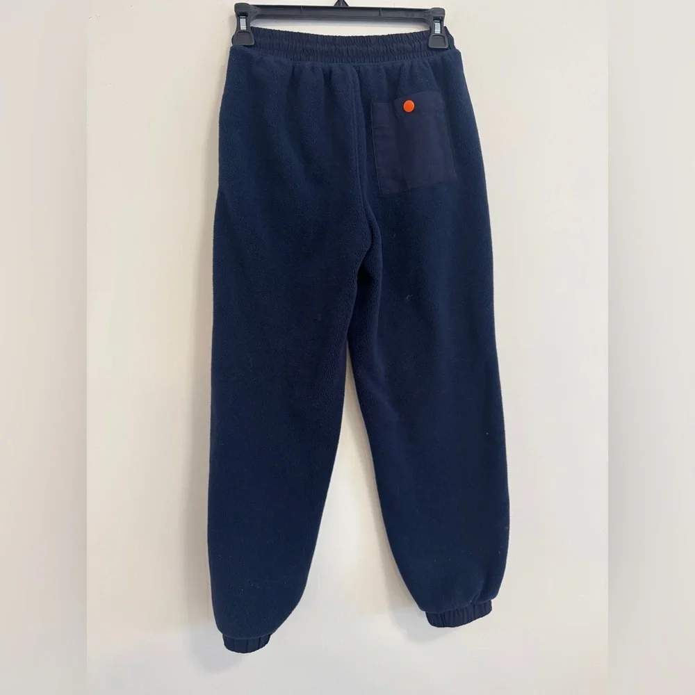 Old Navy Kids Navy Joggers with Orange Accent